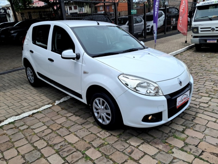 RENAULT - SANDERO - 2012/2013 - Branca - R$ 32.900,00