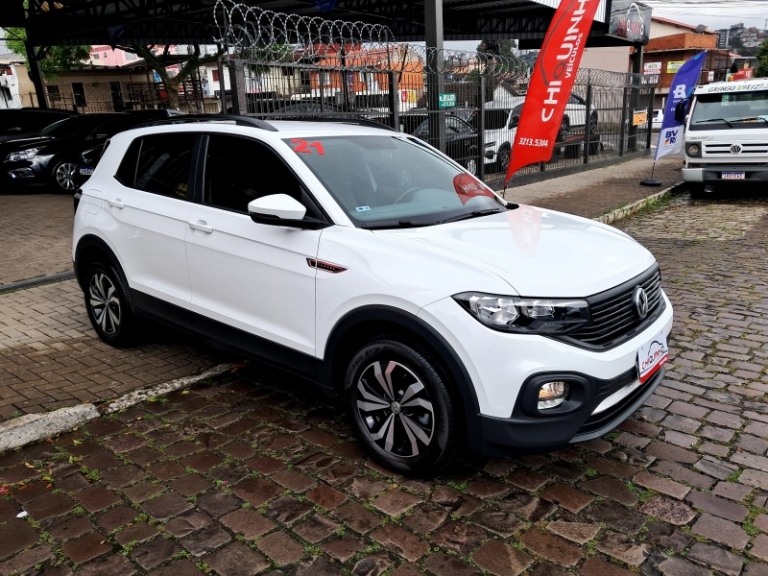 VOLKSWAGEN - T-CROSS - 2021/2021 - Branca - R$ 95.900,00