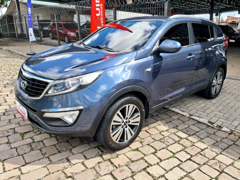 KIA MOTORS - SPORTAGE - 2013/2014 - Azul - R$ 76.900,00